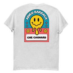 T-shirt "Adieu Barraca – Che Cagnard" (brodé & imprimé)