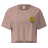 Crop Top "Adieu Barraca – Che Cagnard" (brodé & imprimé)