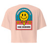 Crop Top "Adieu Barraca – Che Cagnard" (brodé & imprimé)