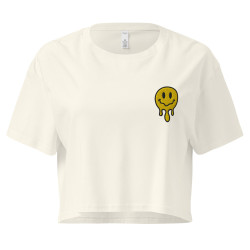 Crop Top "Adieu Barraca – Che Cagnard" (brodé & imprimé)