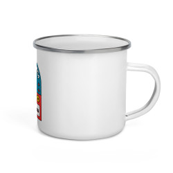 Mug émaillé "Adieu Barraca – Che Cagnard"