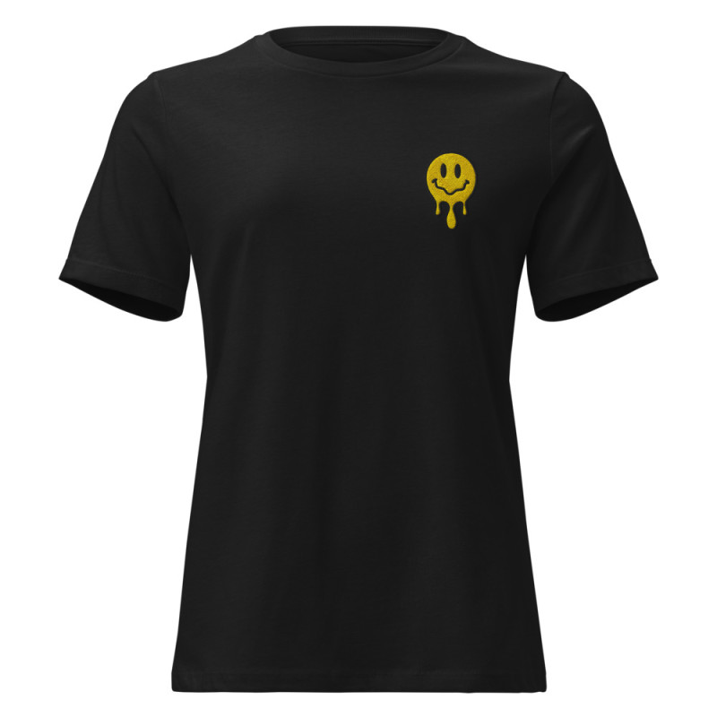 T-shirt Femme "Adieu Barraca – Che Cagnard" (brodé & imprimé) T-shirt Femme "Adieu Barraca – Che Cagnard" (brodé & imprimé)