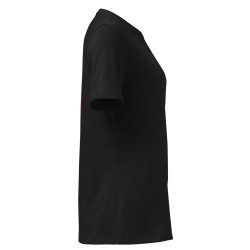 T-shirt Femme "Adieu Barraca – Che Cagnard" (brodé & imprimé)