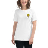 T-shirt Femme "Adieu Barraca – Che Cagnard" (brodé & imprimé)